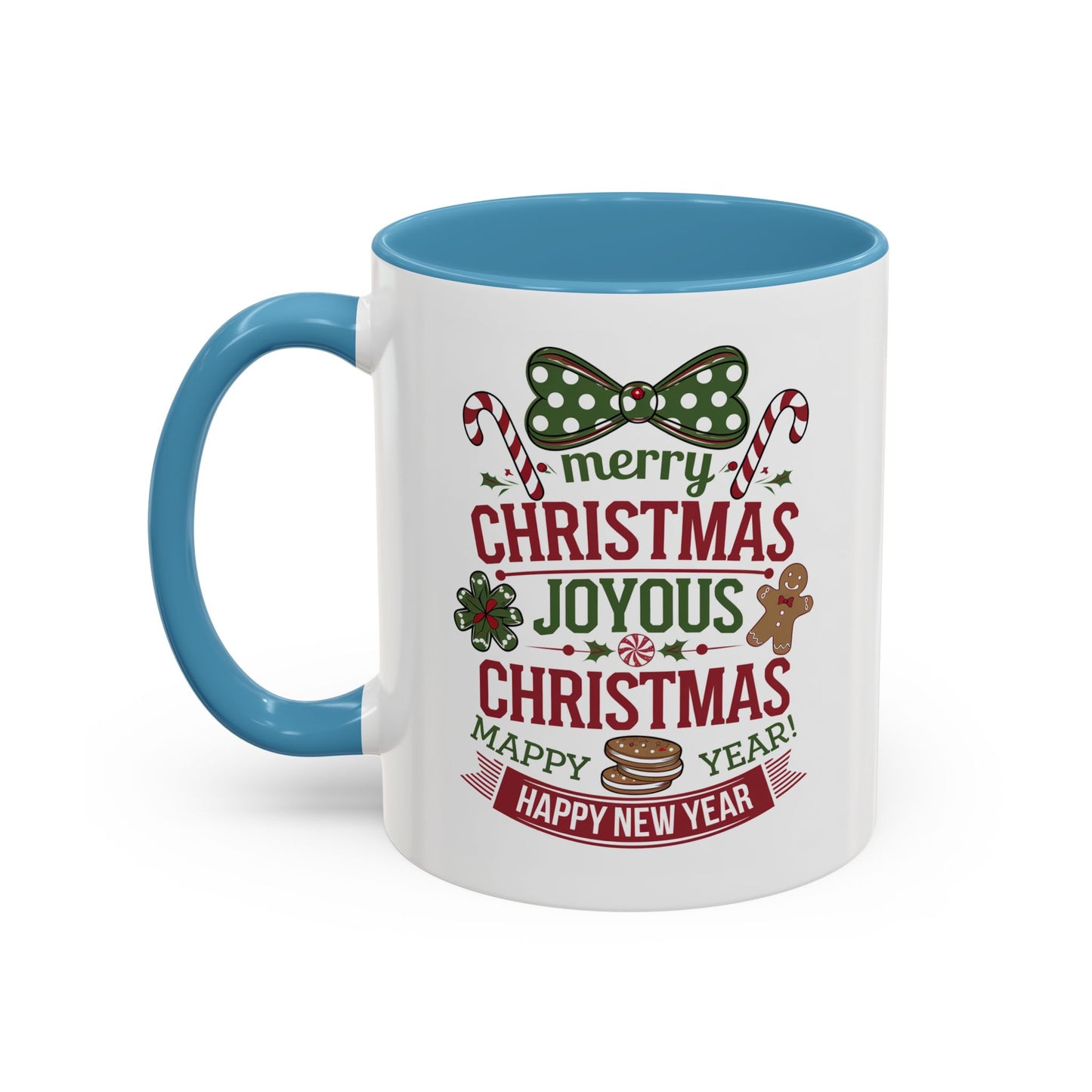 Christmas Mug - Merry Christmas Joyous Christmas Happy New Year