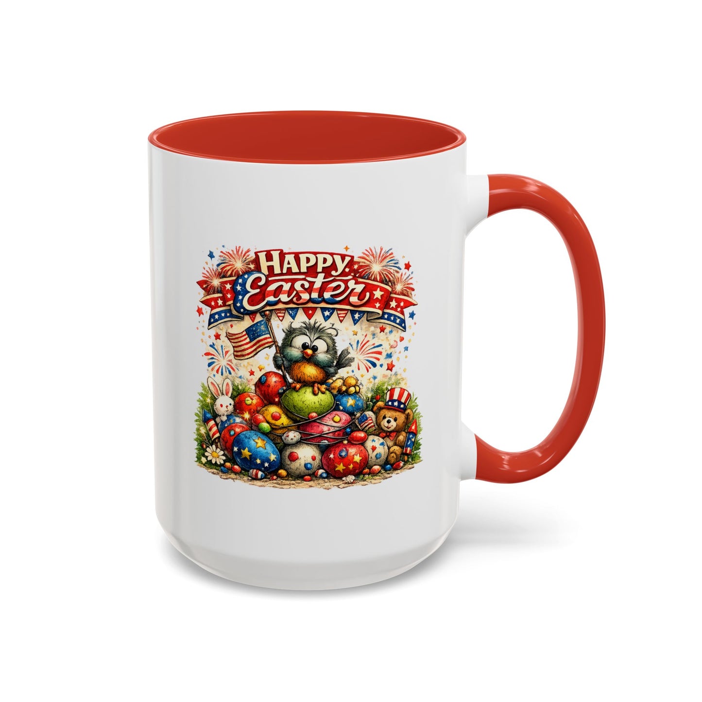 Easter Mug - Patriotic Happy Easter