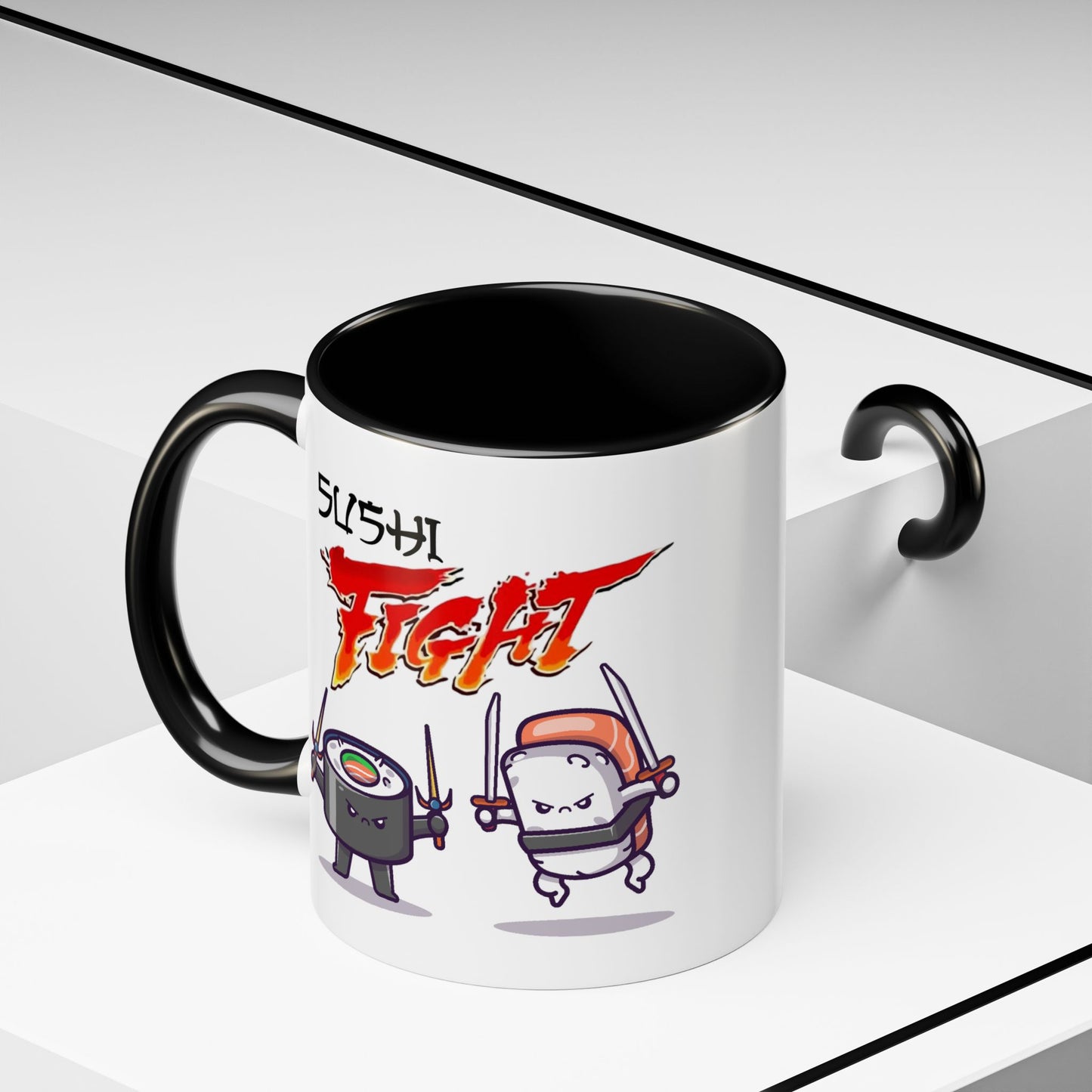 Humor Mug - Sushi Fight