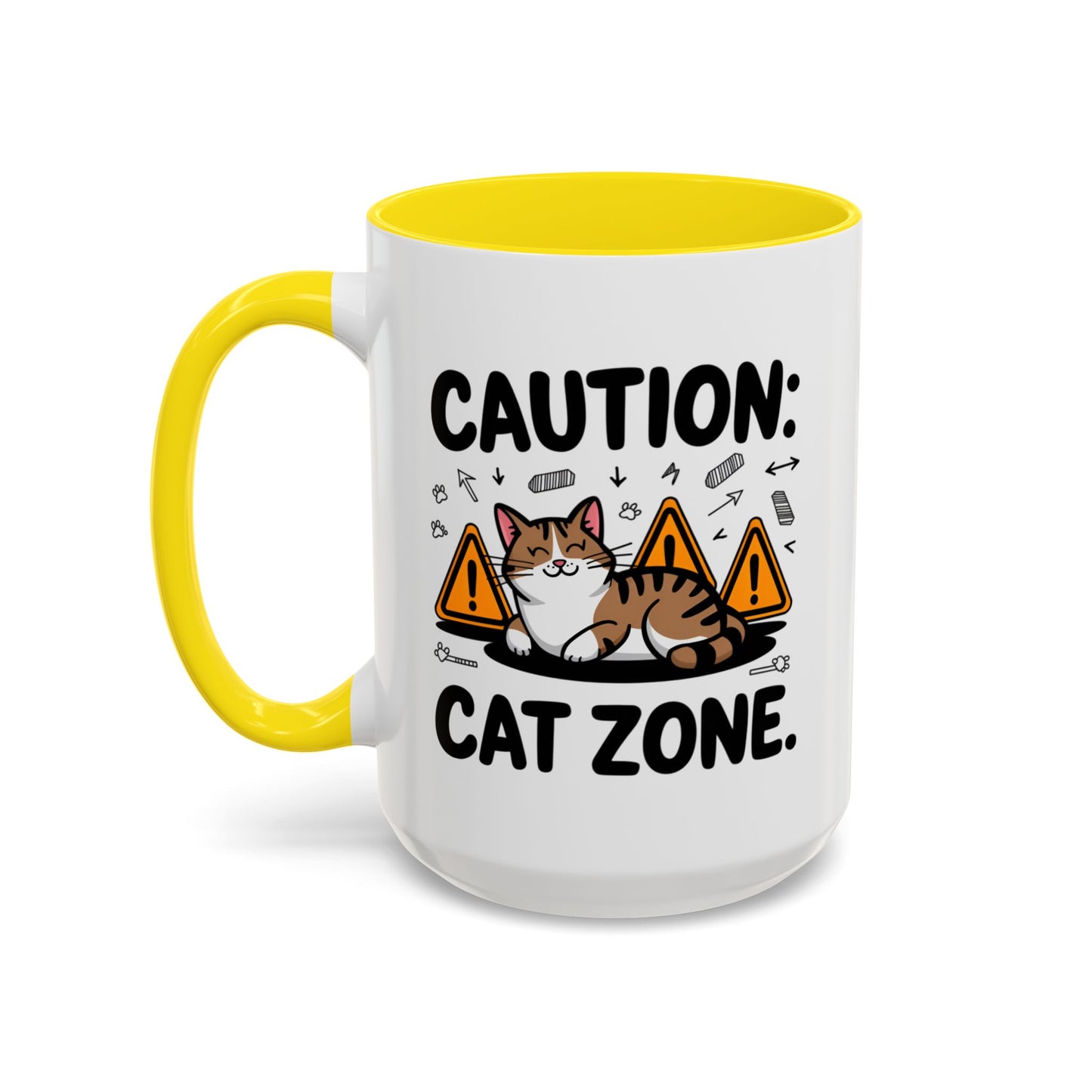 Animal Mug - Caution: Cat Zone