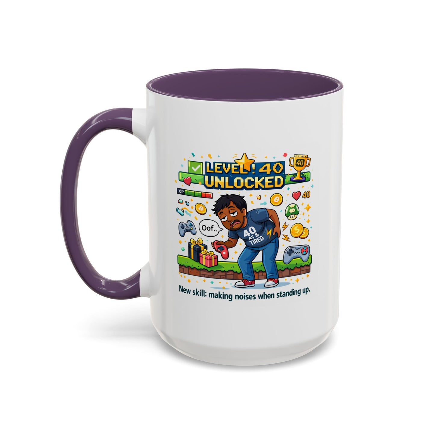Birthday Mug - Level 40 Unlocked