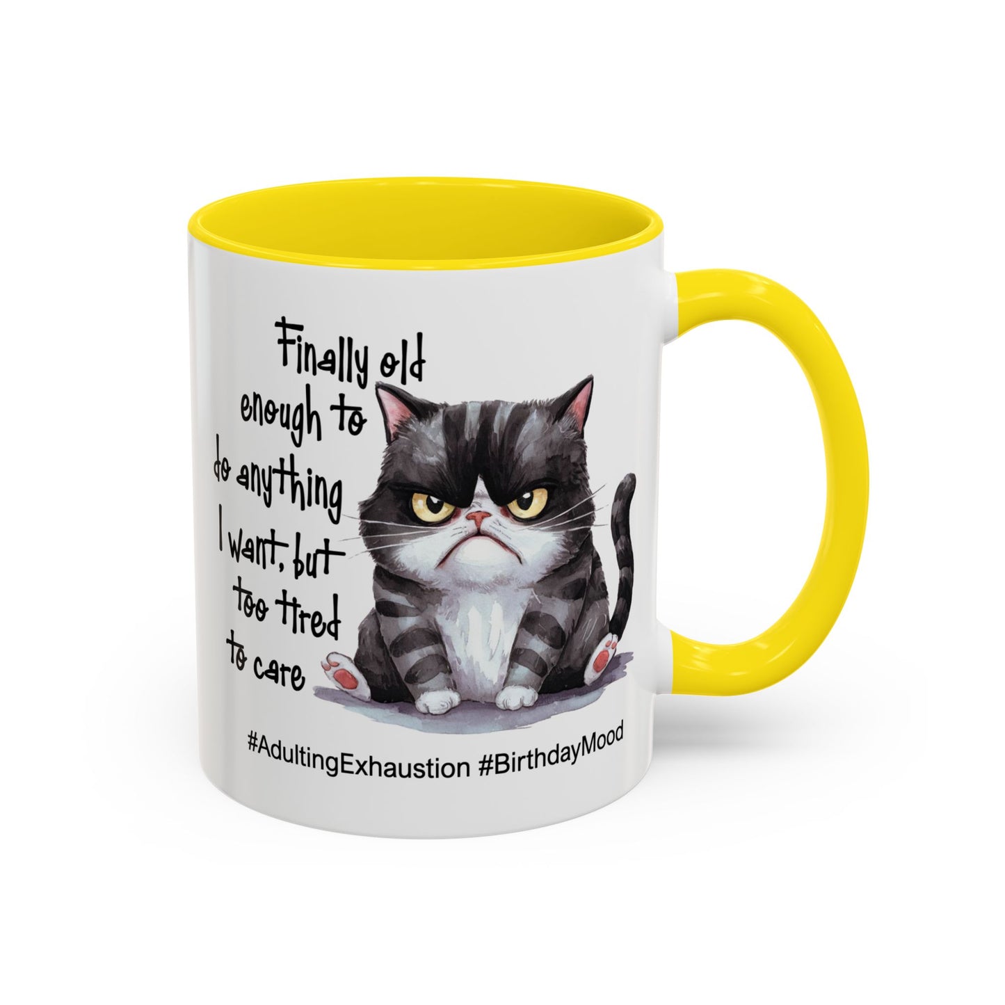 Birthday Mug - Finally Old Enough