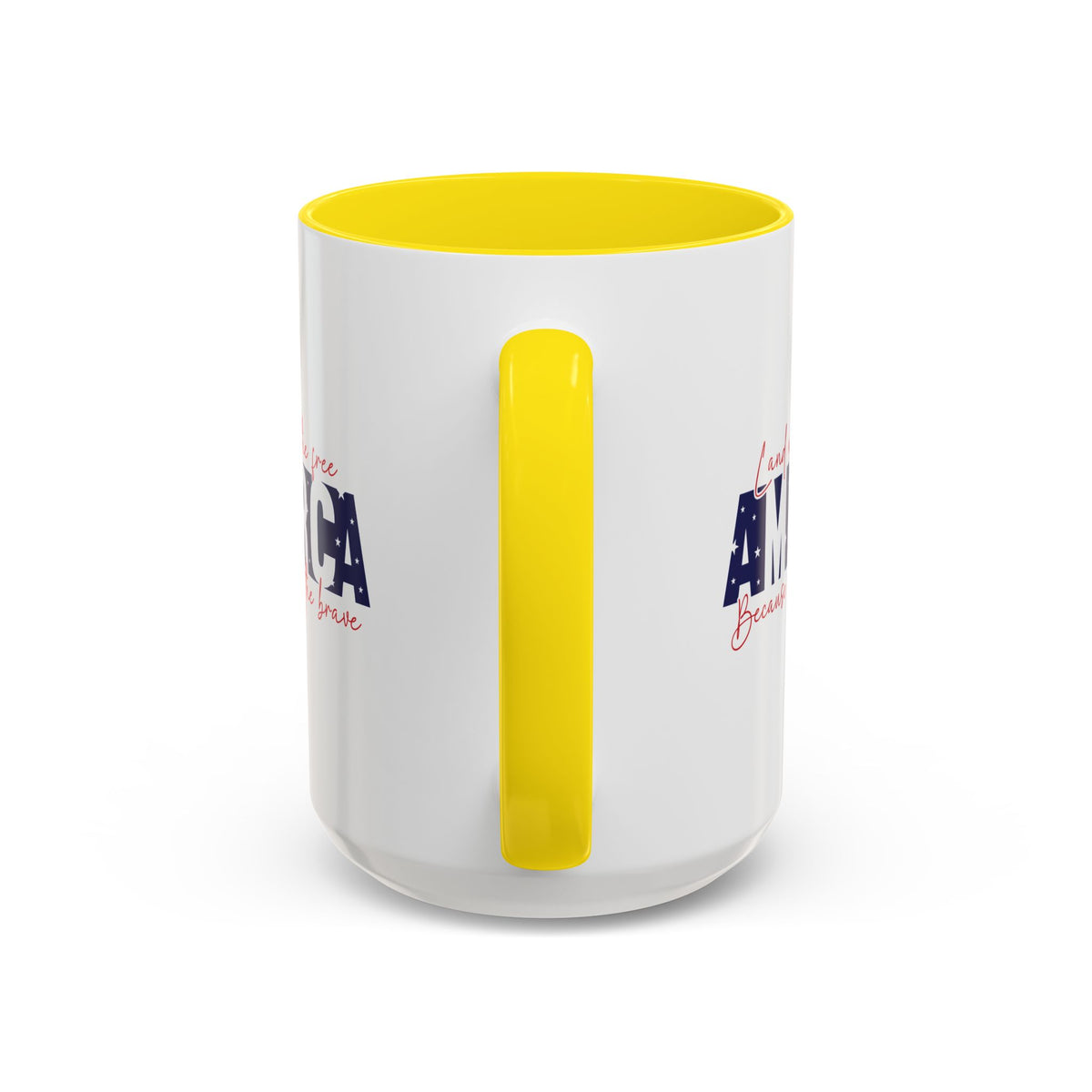 4th of July Mug - American Land of the Free Stars