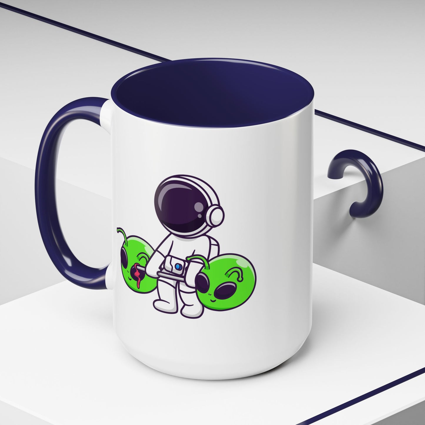 Alien Mug - Astronaut Lifting