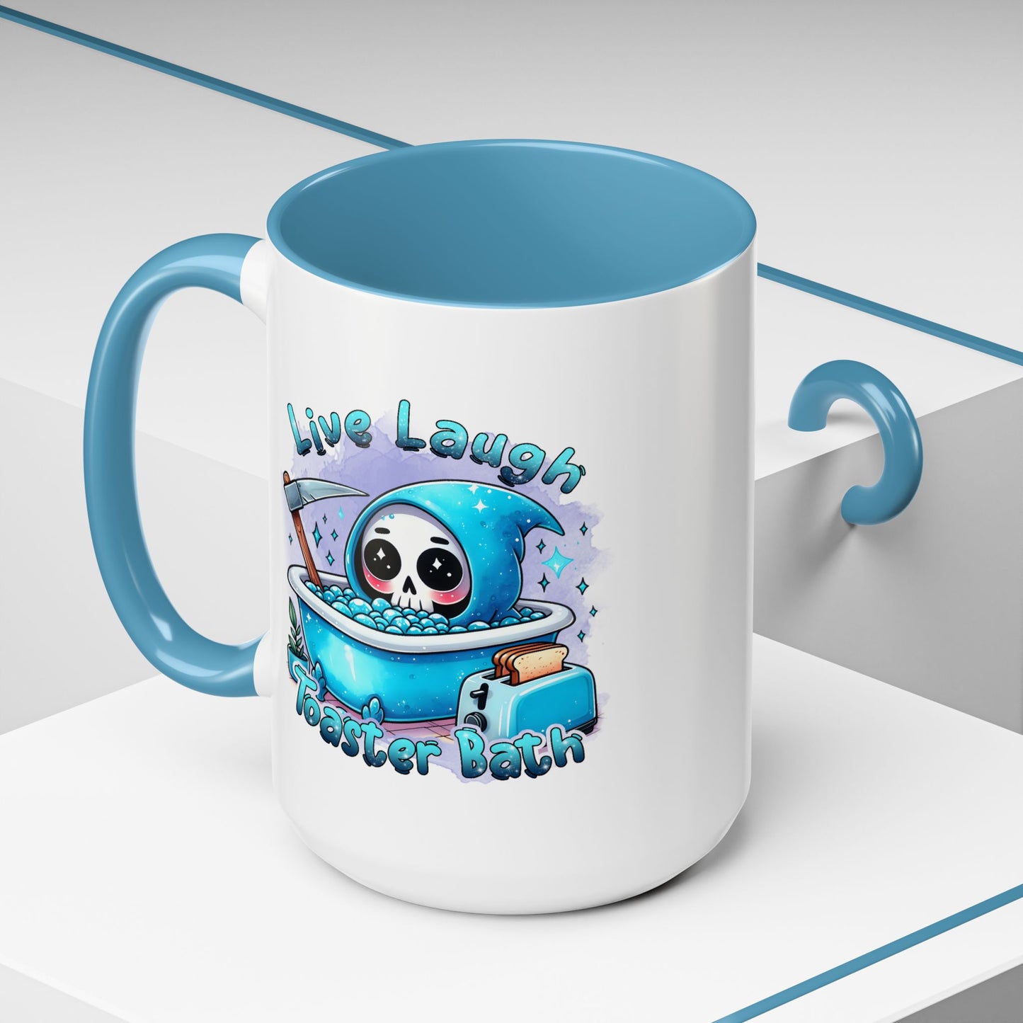 Adult Mug - Live Laugh Toaster Bath