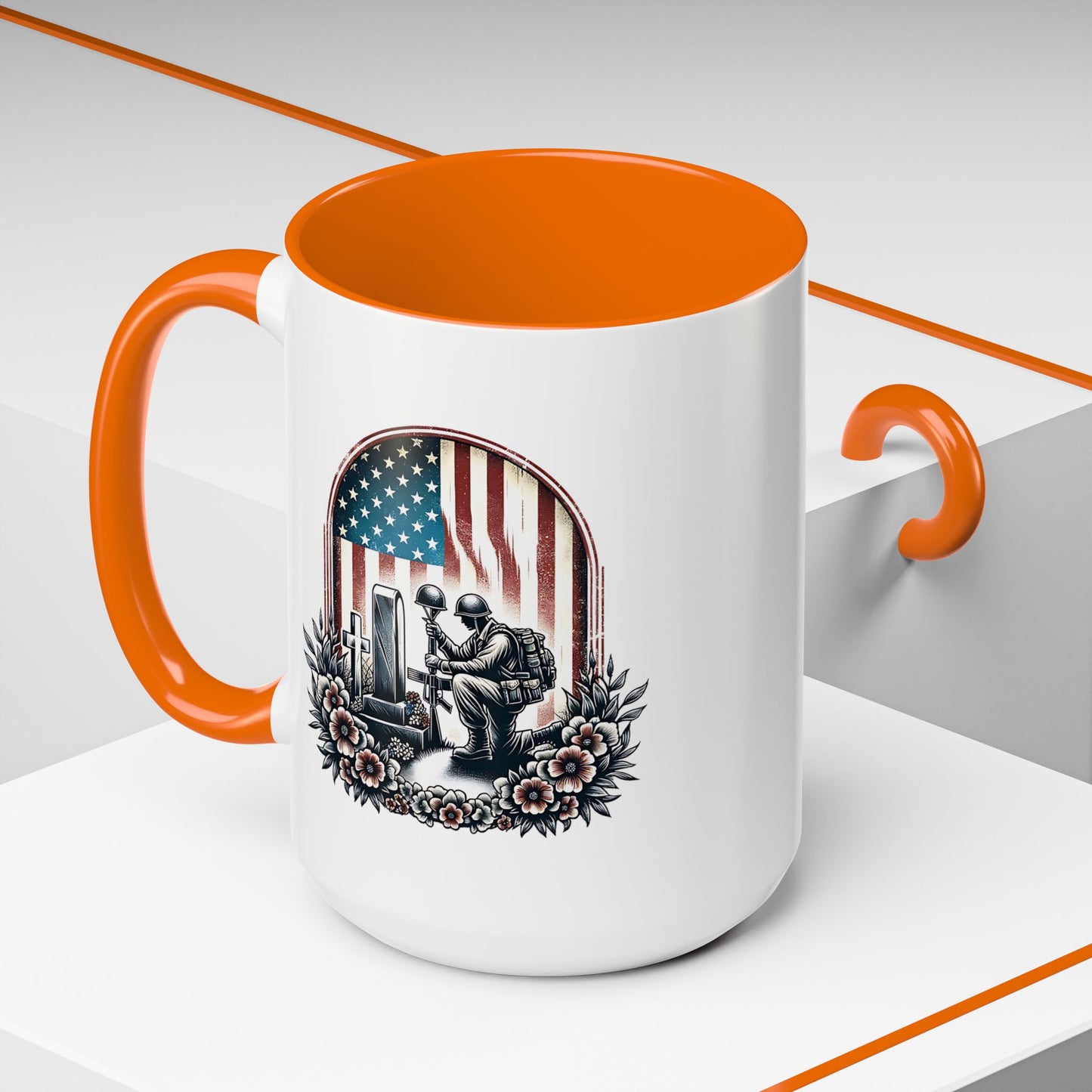 4th of July Mug - Fallen Soldier Memorial
