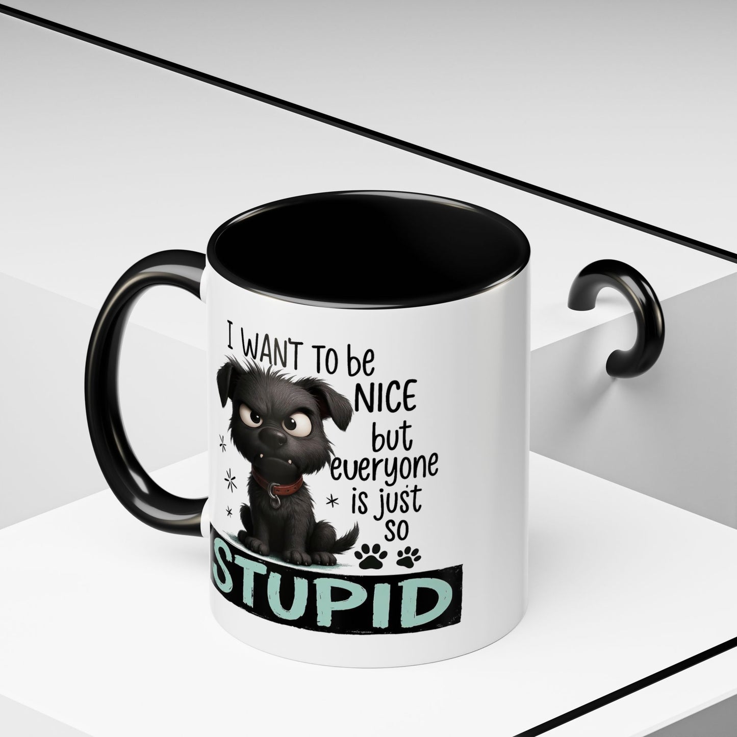 Animal Mug - I Want To Be Nice