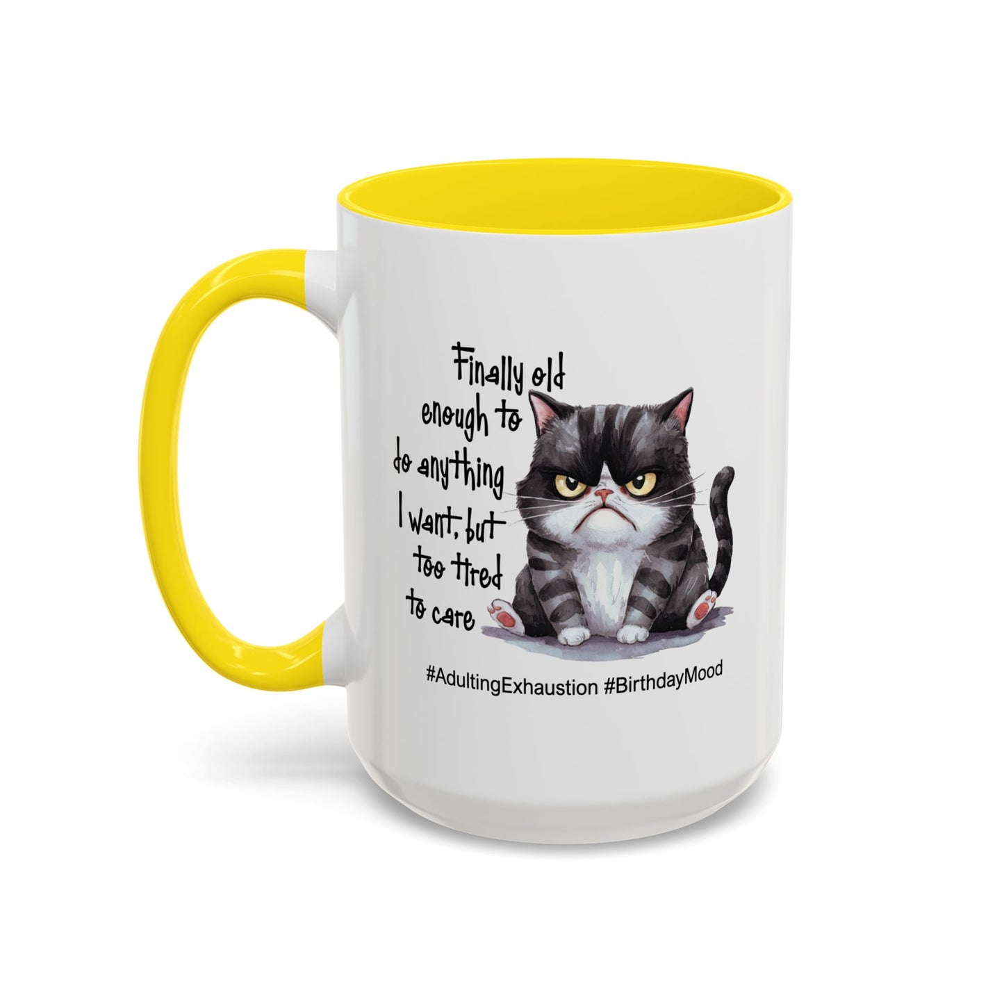 Birthday Mug - Finally Old Enough