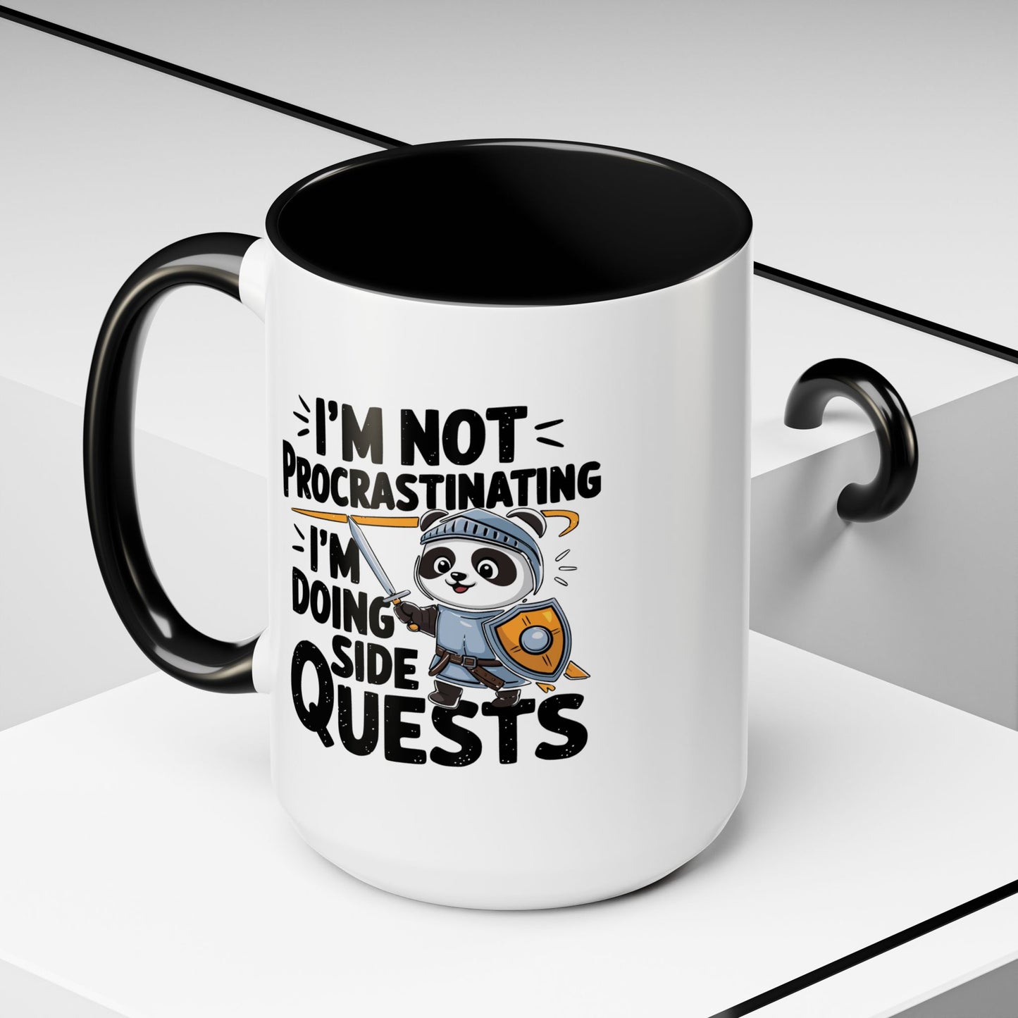 Humor Mug - I'm Not Procrastinating I'm Doing Side Quests