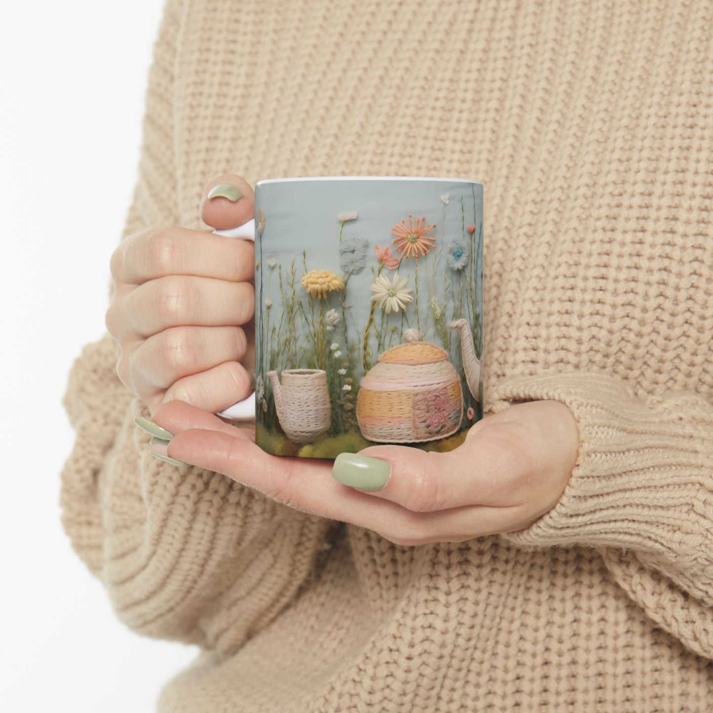 Artistic Mug - Felted Tea Pots 3