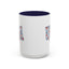 4th of July Mug - USA EST 1776 Floral