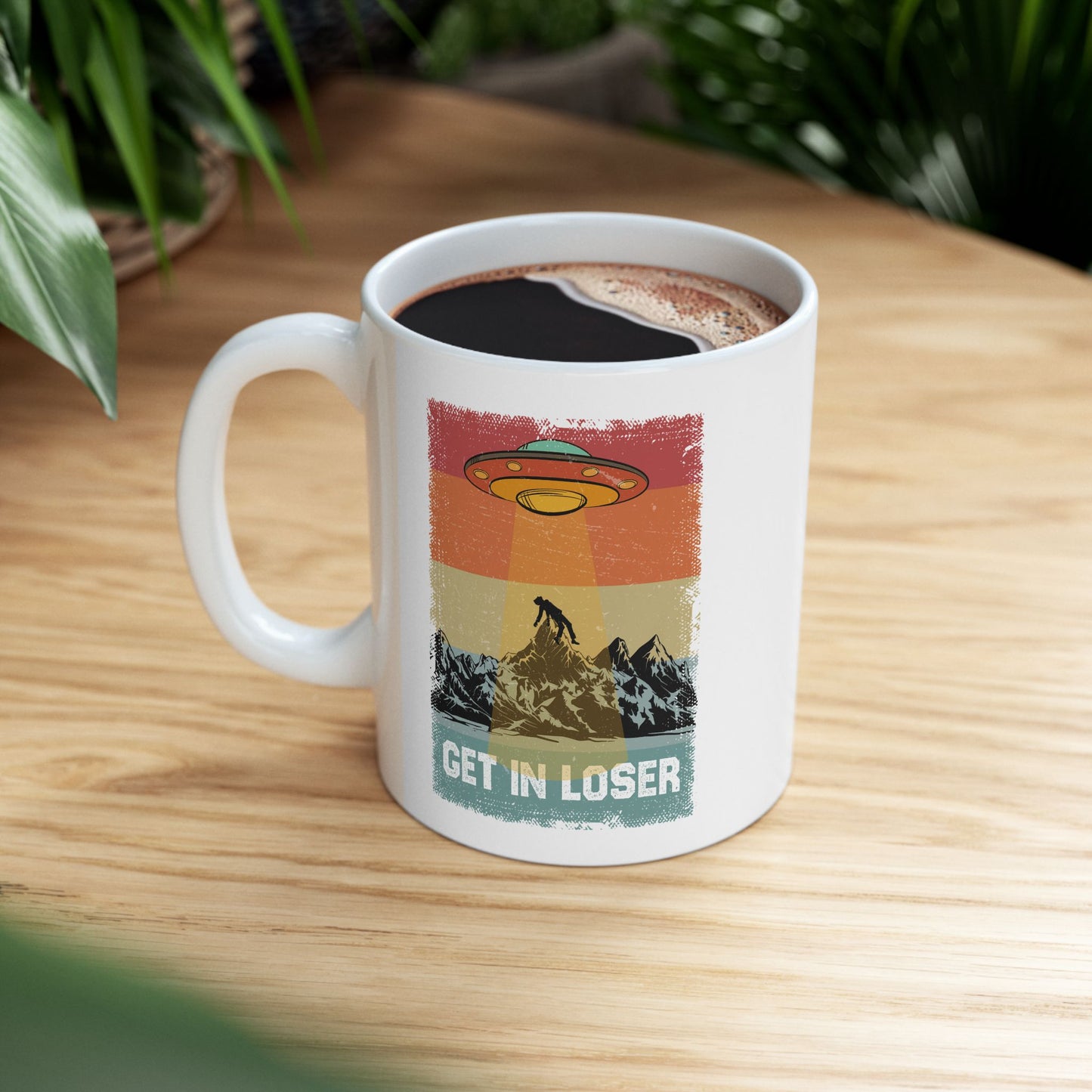 Alien Mug - Get In Loser