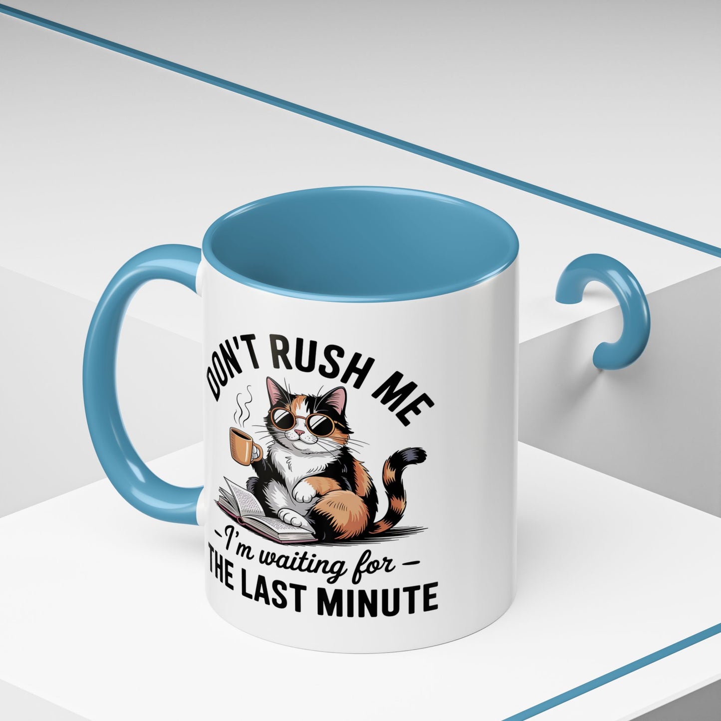Humor Mug - Don't Rush Me Cat