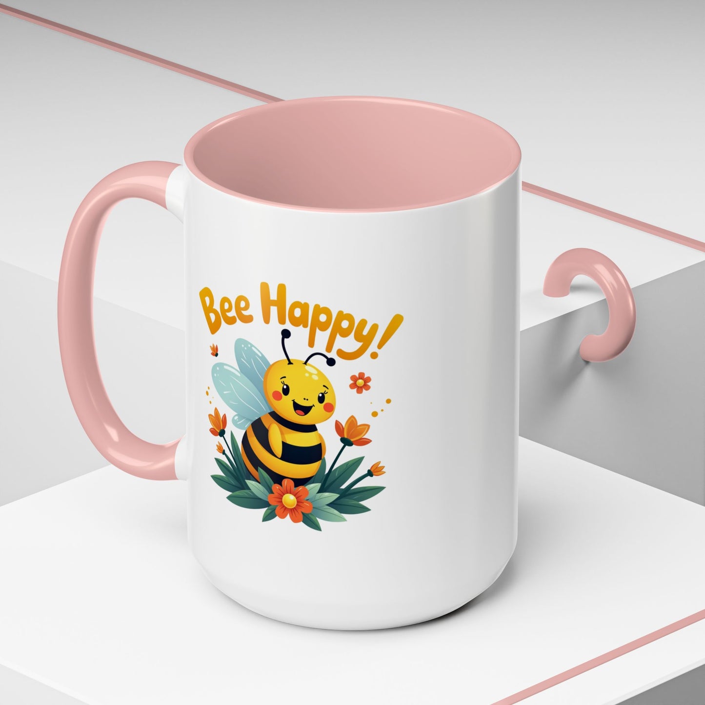 Motivation Mug - Bee Happy