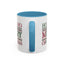 Christmas Mug - Ho Ho Ho Merry Christmas Red & Green Text 3
