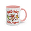 Humor Mug - Red Hot Silly Peppers