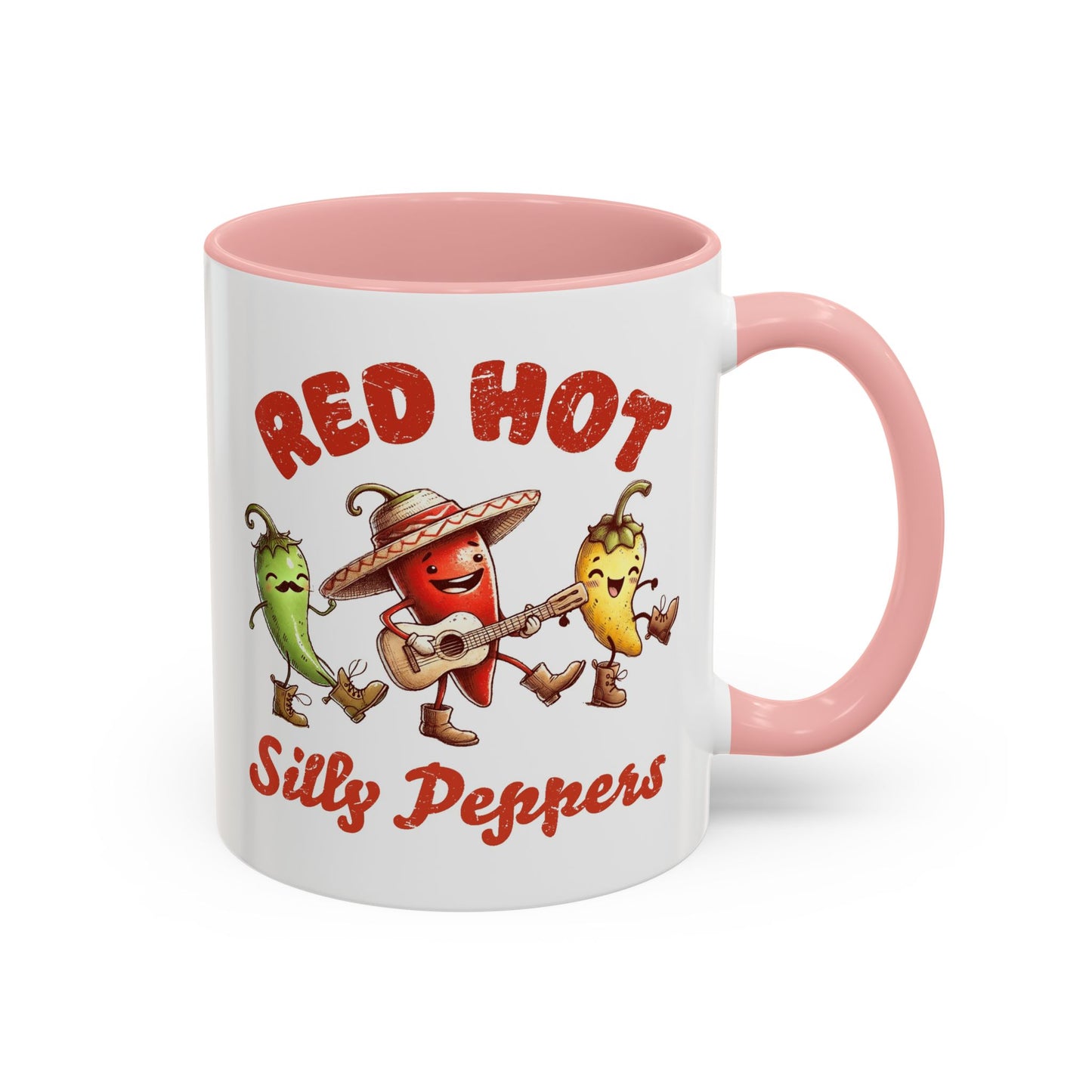 Humor Mug - Red Hot Silly Peppers