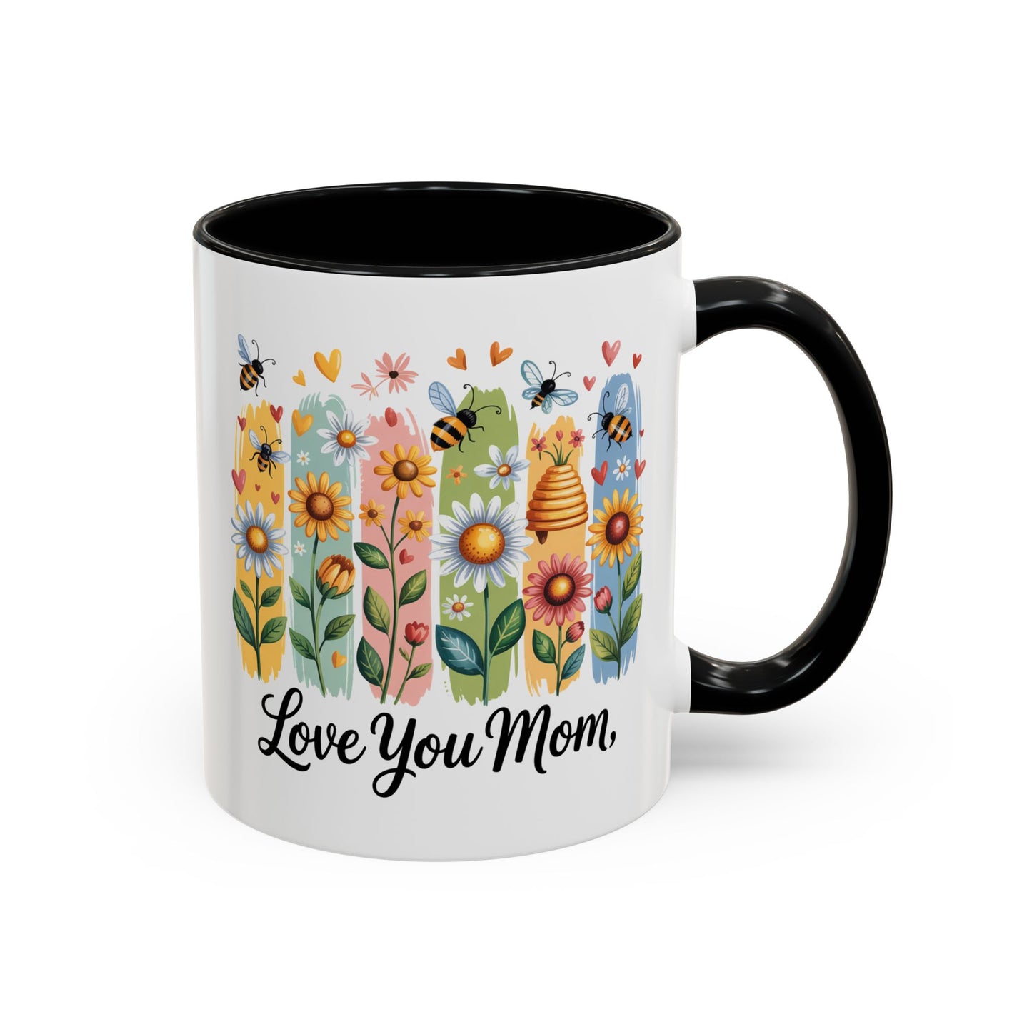 Mother's Day Mug - Love You Mom Beehive
