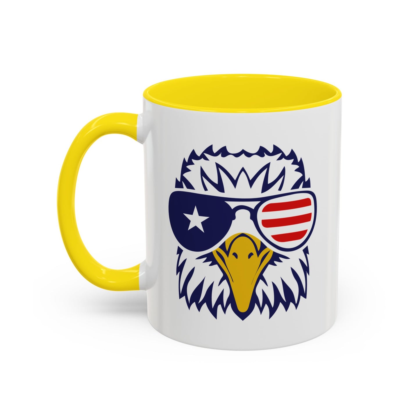 4th of July Mug - Cool American Eagle