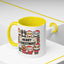 Christmas Mug - Merry Christmas Black Text Cute Animals