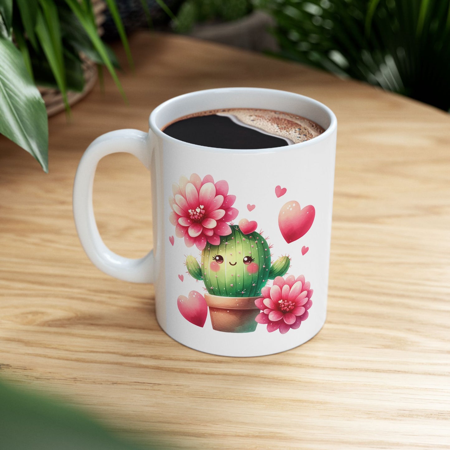 Artistic Mug - Cute Cactus 2