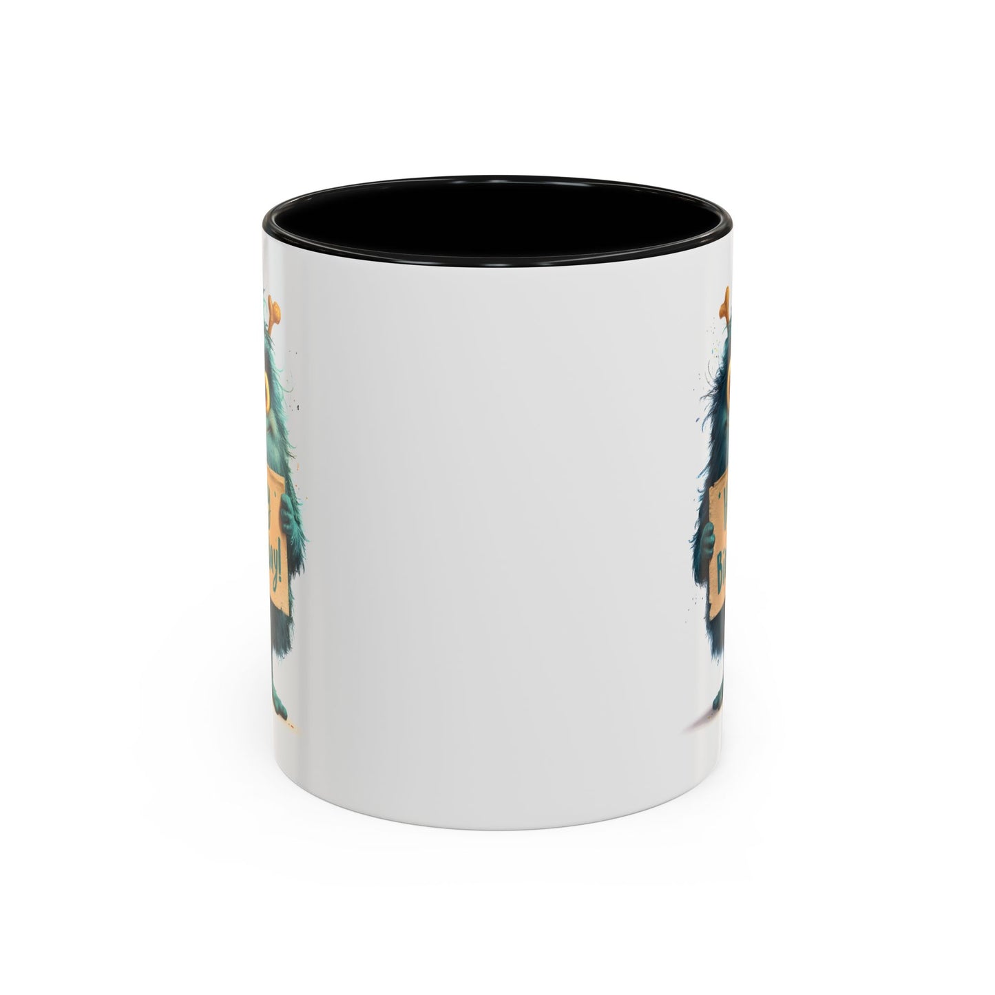 Birthday Mug - Birthday Sign Monster