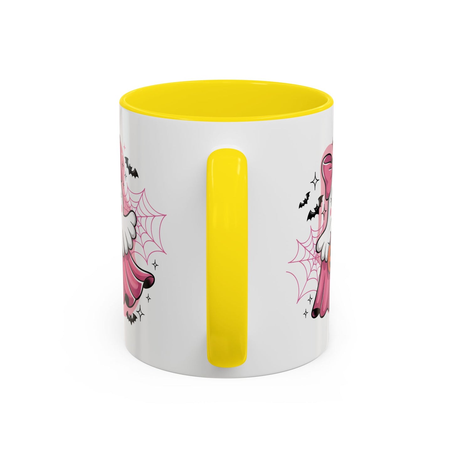 Halloween Mug - Ghost With Pink Bow