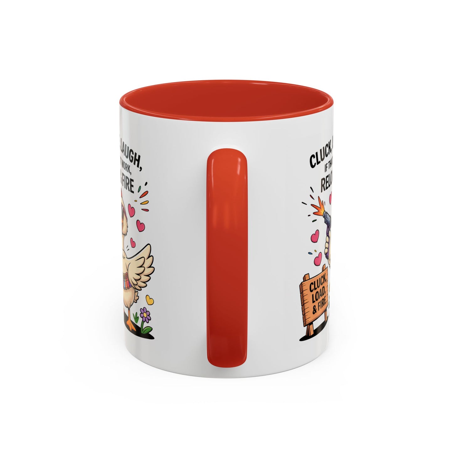 Adult Mug - Cluck Love Laugh