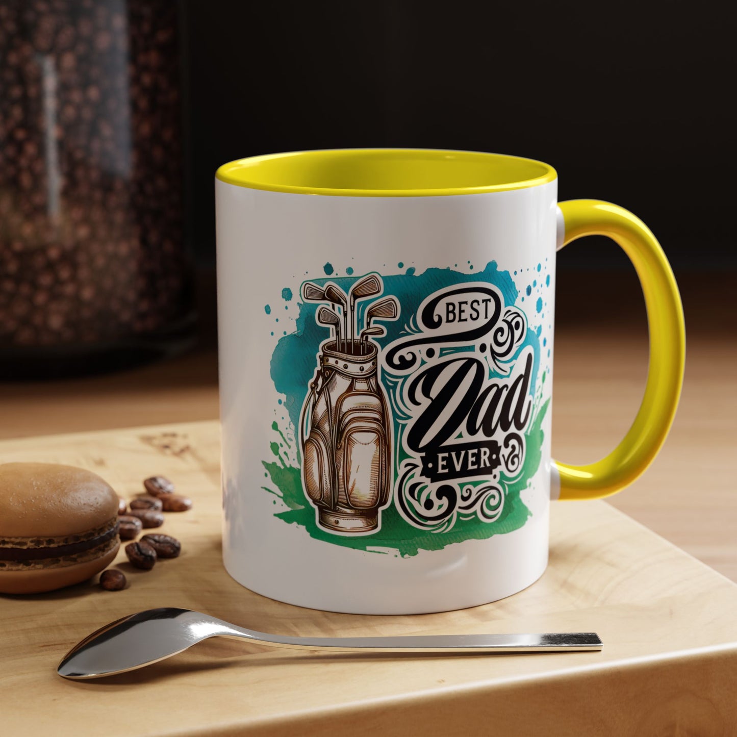 Father's Day Mug - Best Dad Ever Golf