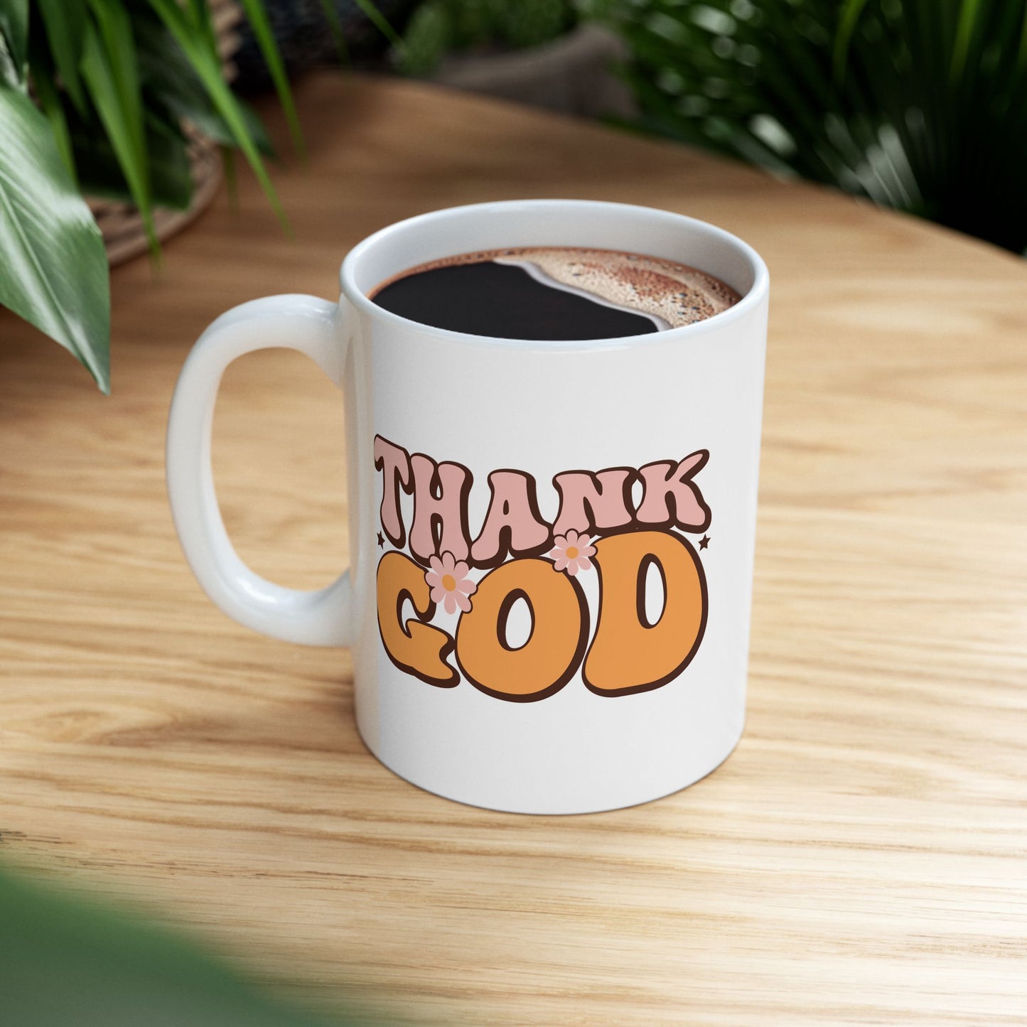 Religious Mug - Thank God