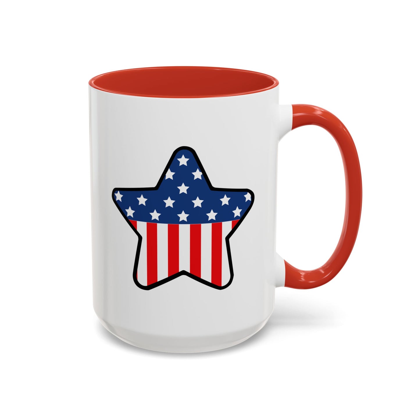 4th of July Mug - Star American Flag 2