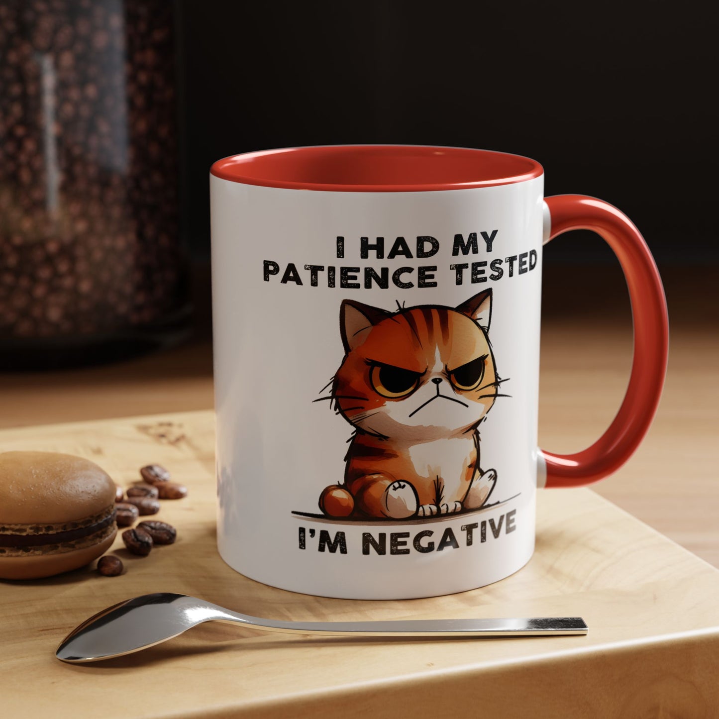Humor Mug - I Had My Patience Tested Cat
