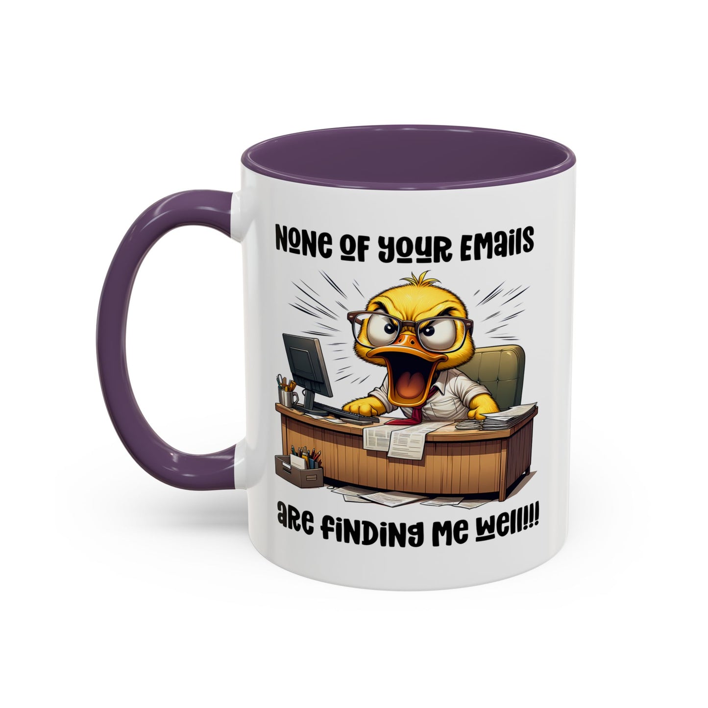 Office Mug - None Of Your Emails