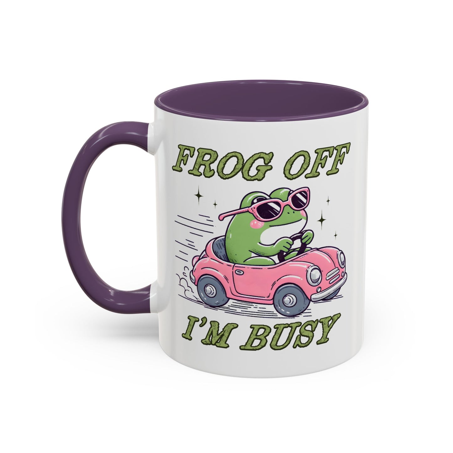 Humor Mug - Frog Off I'm Busy