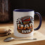 Father's Day Mug - Best Dad Ever Football