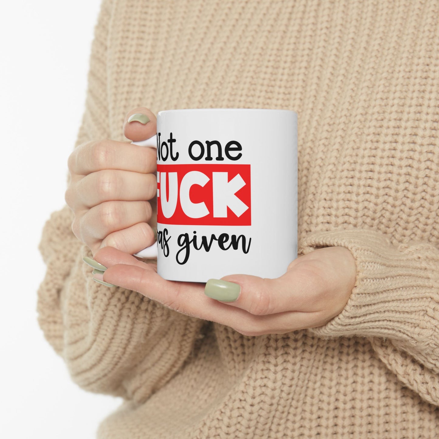 Adult Mug - Not One Fuck Was Given