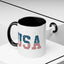 4th of July Mug - USA American Flag