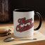 Christmas Mug - Merry Christmas Red & Black Baseball Text