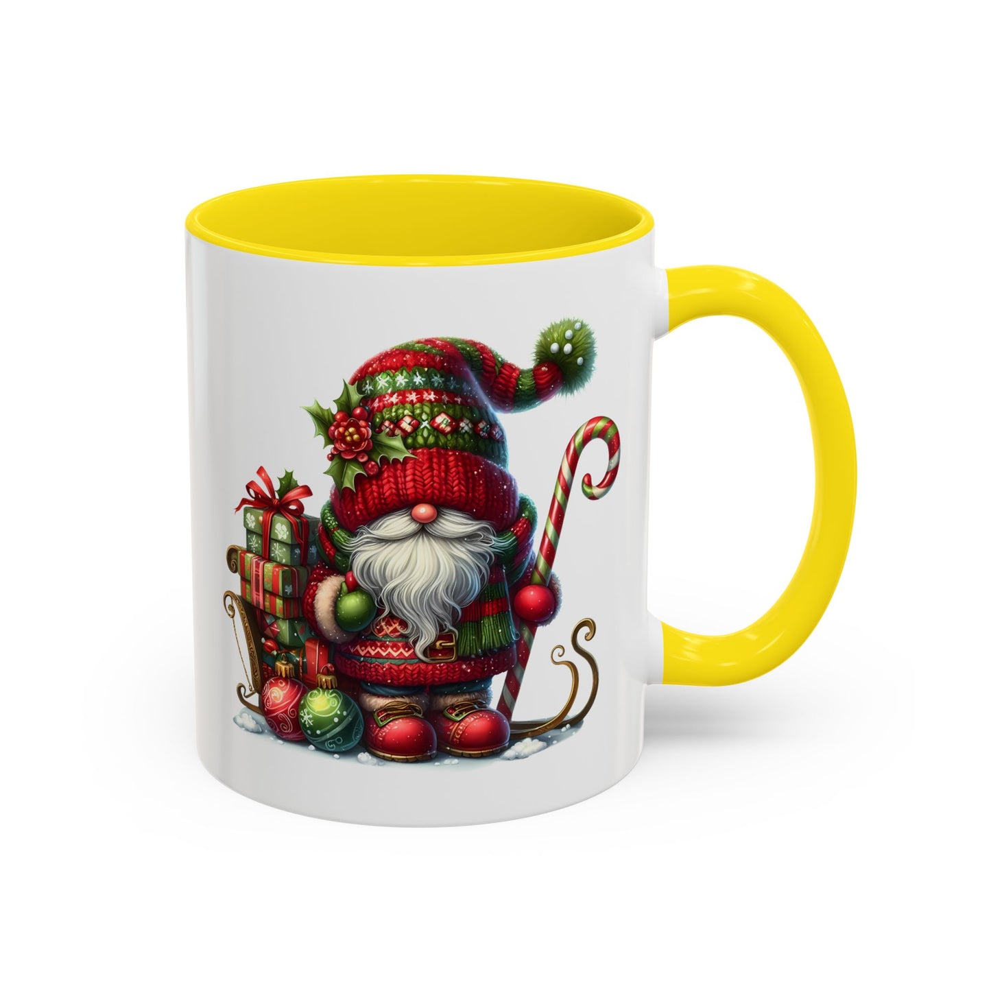 Christmas Mug - Gnome Sleigh