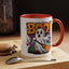 Halloween Mug - Boo! Flying Ghost With Broom