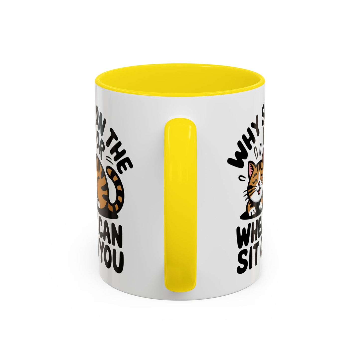Animal Mug - Why Sit On The Floor