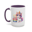 Birthday Mug - Unicorn Candles
