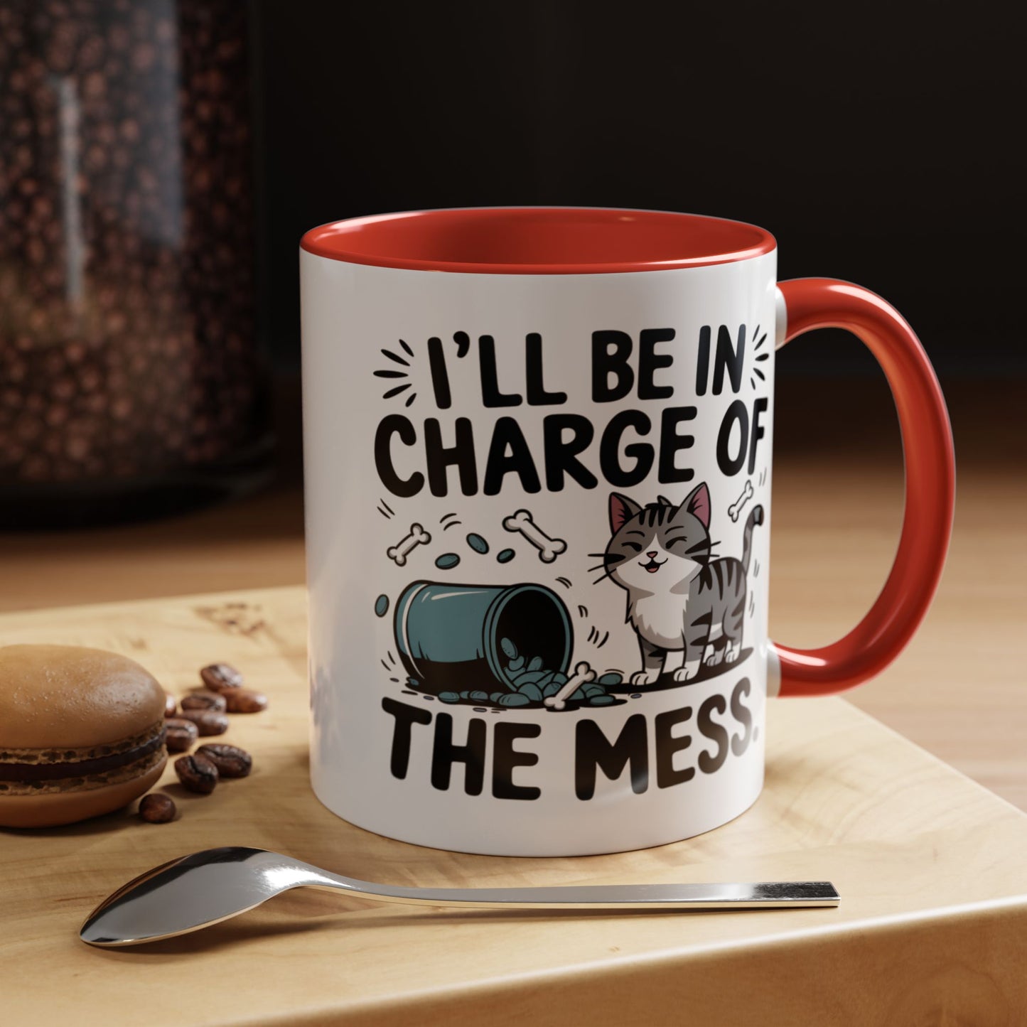 Animal Mug - I'll Be In Charge of The Mess