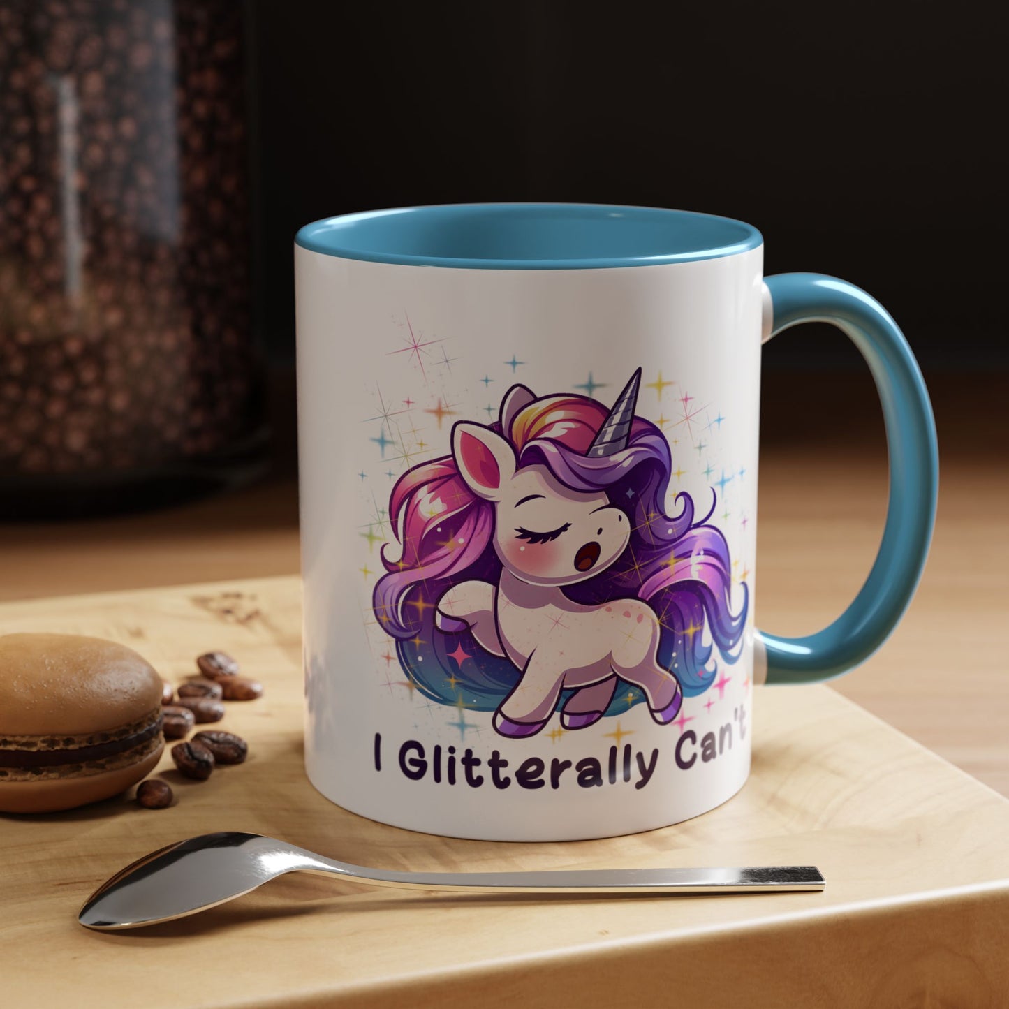 Humor Mug - I Glitterally Can't