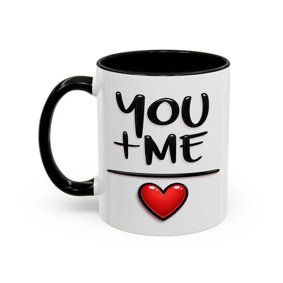 Anniversary Mug - You and Me Red Heart