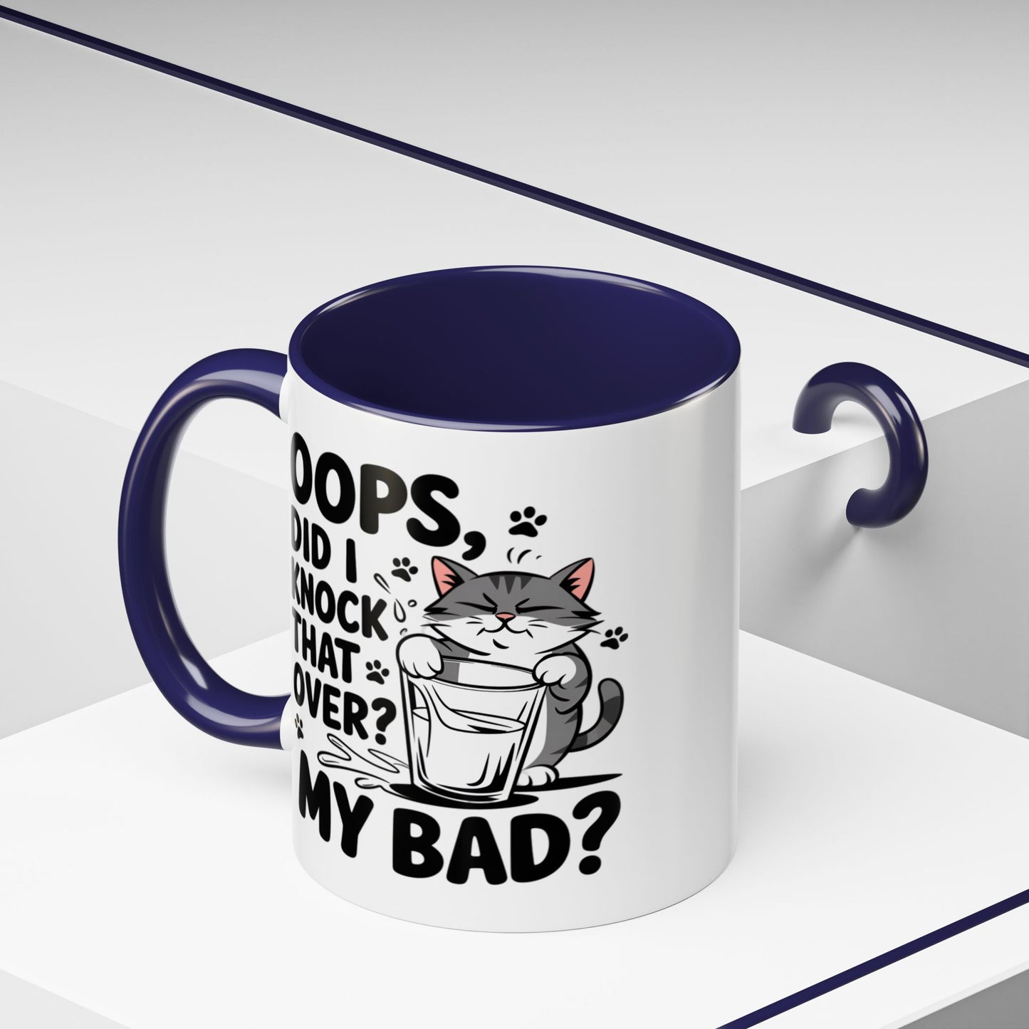 Animal Mug - Oops, Did I Knock That Over
