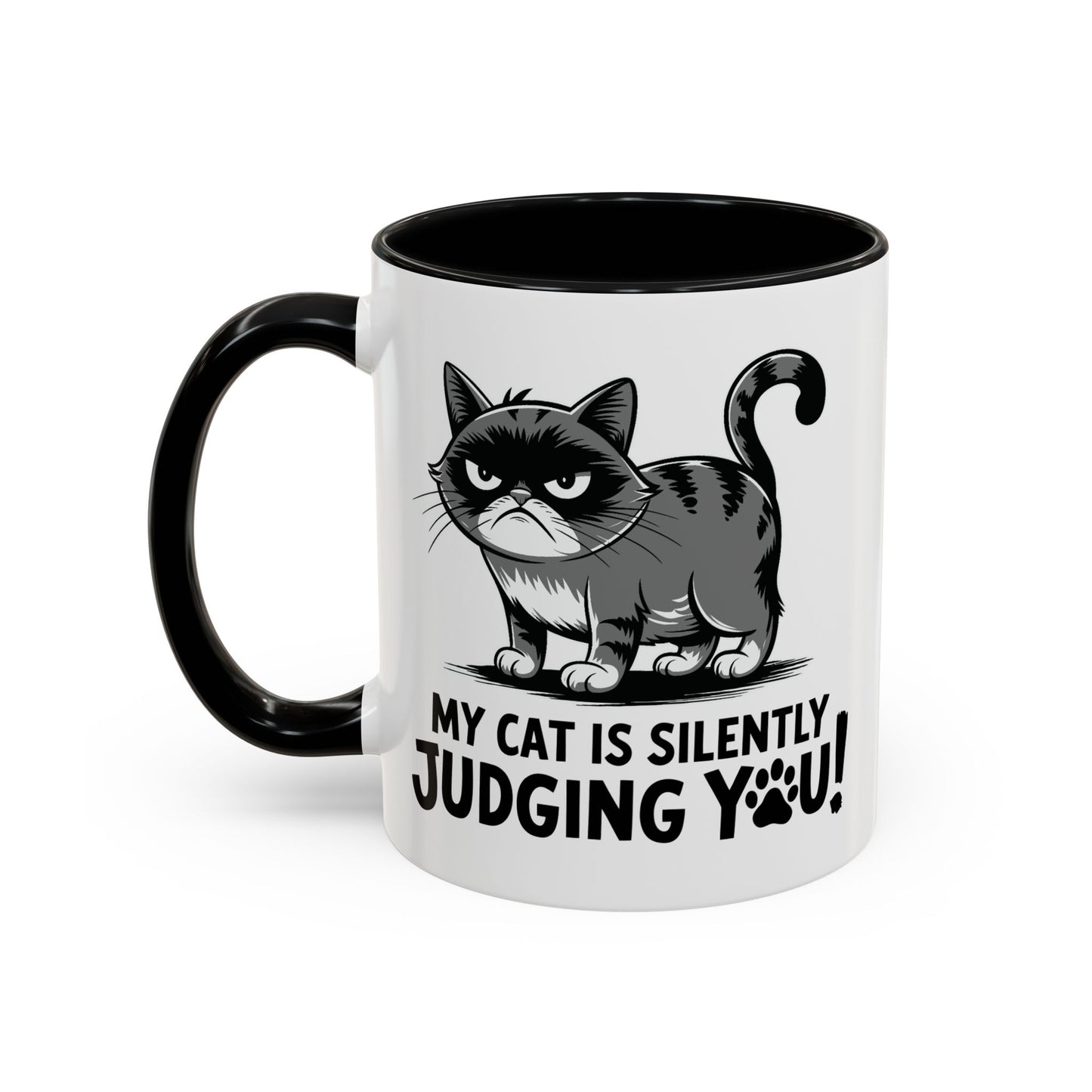 Humor Mug - My Cat is Silently Judging You
