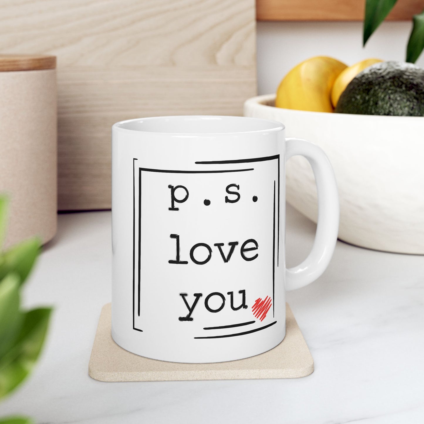 Valentine's Day Mug - P.S. I Love You