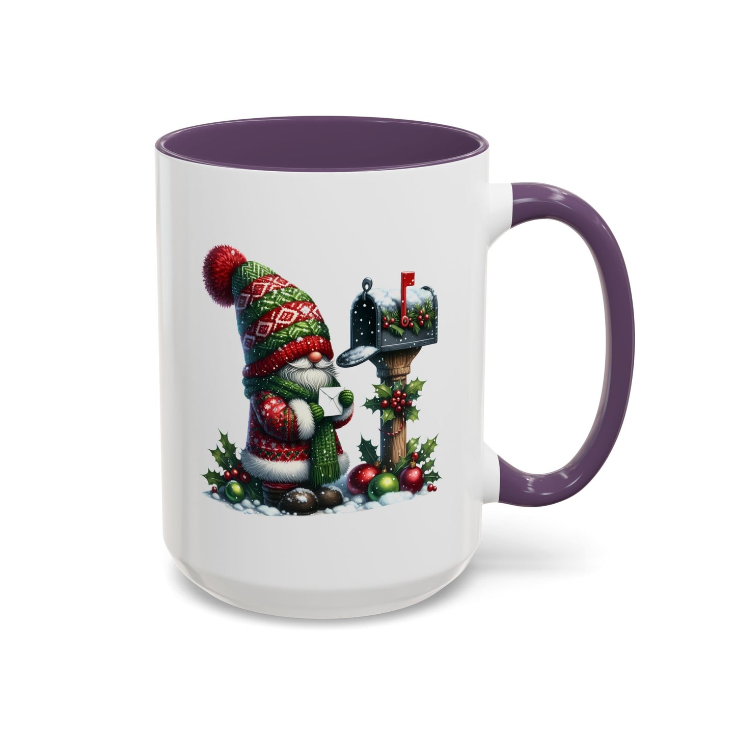 Christmas Mug - Gnome and Mail