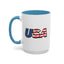 4th of July Mug - USA Flag